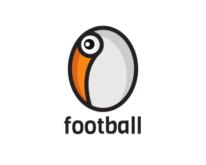 Egg - Toucan Bird Egg logo design