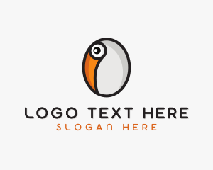 Toucan - Toucan Bird Egg logo design