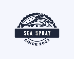 Marine Fishing Fishery logo design