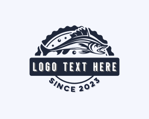 Fish - Marine Fishing Fishery logo design