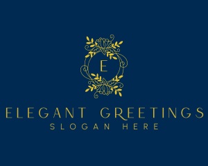 Floral Wreath Boutique logo design