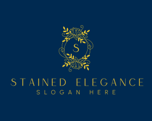 Floral Wreath Boutique logo design