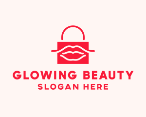 Cosmetics - Lip Cosmetic Bag logo design