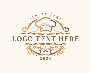 Luxury - Gourmet Chef Toque logo design