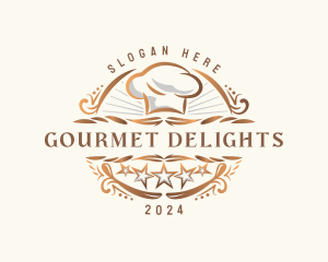 Gourmet Chef Toque logo design