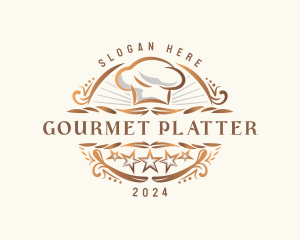 Gourmet Chef Toque logo design