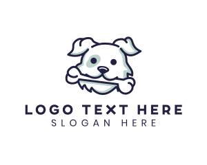Hound - Bone Pet Dog logo design