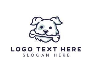 Food - Bone Pet Dog logo design