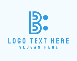 Cooperative - Modern People Community Letter B logo design