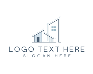 Structure - Architecture Building House logo design