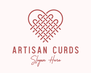 Heart Woven Handicraft logo design