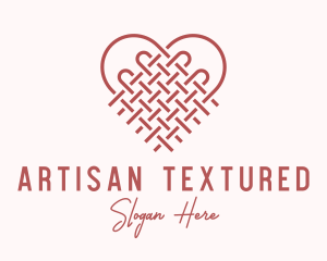 Heart Woven Handicraft logo design