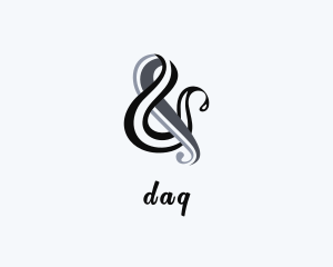 Store - Stylish Ampersand Calligraphy logo design