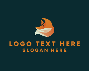 Coyote - Head Fox Animal logo design