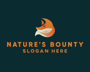 Head Fox Animal logo design