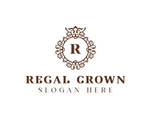 Royal Crown Shield logo design