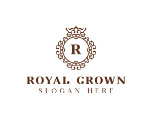 Royal Crown Shield logo design