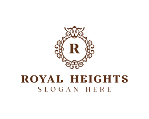 Royal Crown Shield logo design