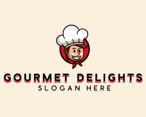 Gourmet Chef Restaurant logo design