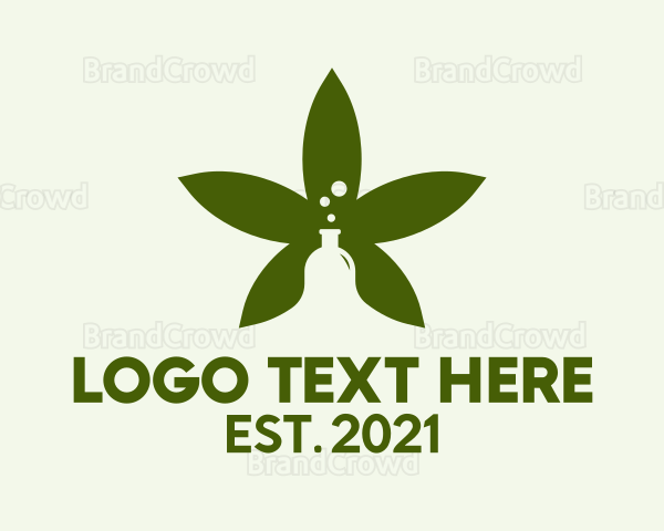 Organic Cannabis Laboratory Logo