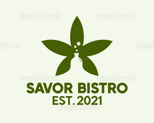 Organic Cannabis Laboratory Logo