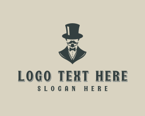 Formal Gentleman Grooming Logo