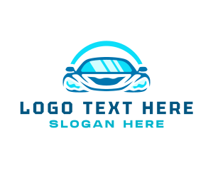 Car Sedan Detailing Logo