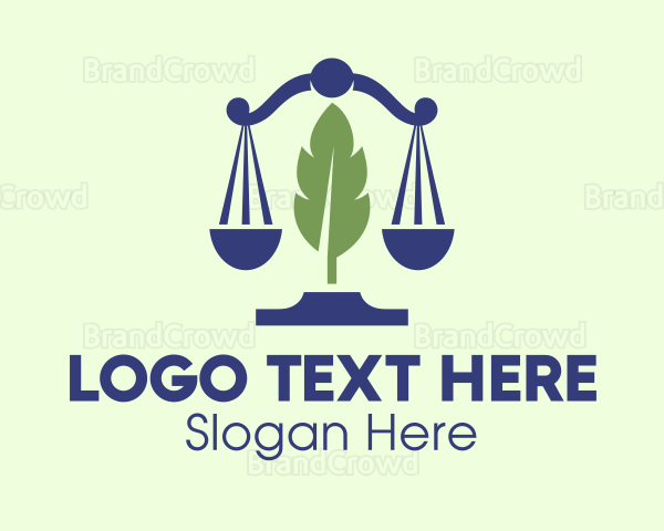 Legal Justice Scales Logo