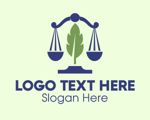 Legal Justice Scales  Logo