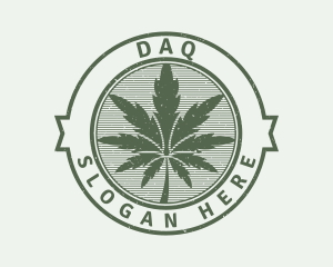 Green Marijuana Farm Logo