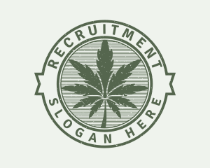 Green Marijuana Farm Logo