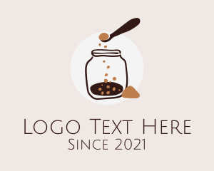 Leaf - Spice Jar Ingredients logo design