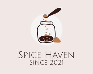 Spice Jar Ingredients  logo design