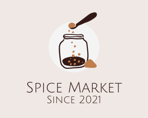 Spice Jar Ingredients  logo design