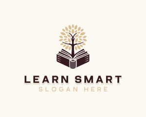 Teaching - Book Tree Publisher logo design
