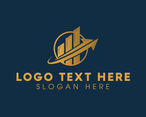 Index - Finance Graph Statistics logo design