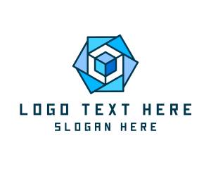 Cube - Business Cube Startup logo design