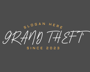 Elegant Fashion Script logo design