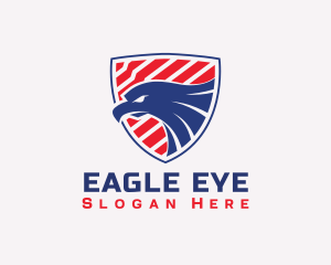 Eagle Shield Army logo design