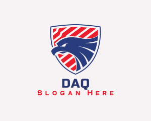 Aviation - Eagle Shield Army logo design