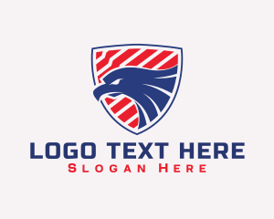 Usa - Eagle Shield Army logo design