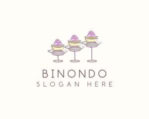 Baking Sweet Cupcake   Logo