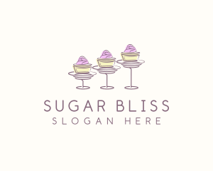 Sweet - Baking Sweet Cupcake logo design