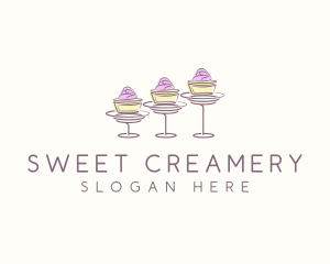 Baking Sweet Cupcake   logo design