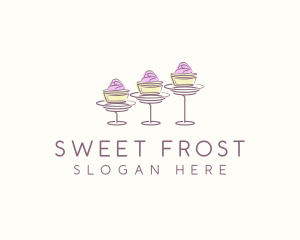 Baking Sweet Cupcake   logo design