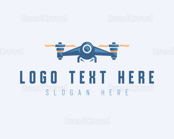 Arial Drone Copter Logo