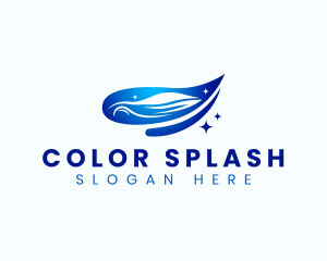 Droplet Car Wash logo design