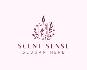 Artisanal Scented Candle logo design