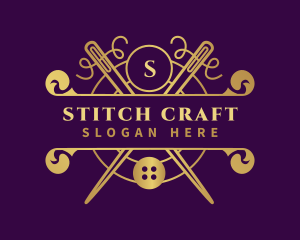 Seamstress - Sewing Seamstress Alterations logo design