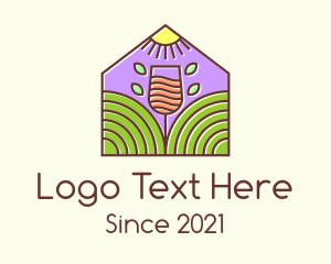 Beverage - Wine House Farm logo design